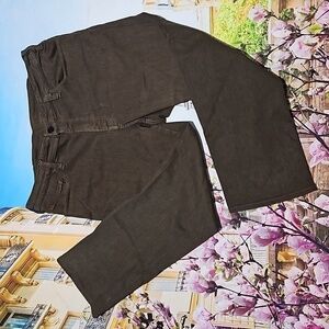 34 Heritage Brown Straight Jeans Size 36